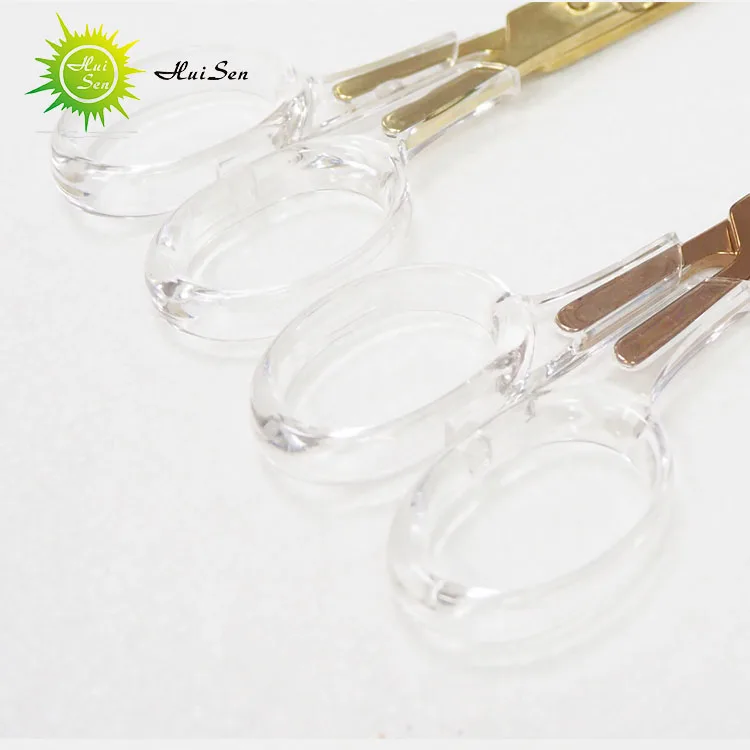 Huisen chinese branded antique scissors,rose gold fancy creative paper scissors