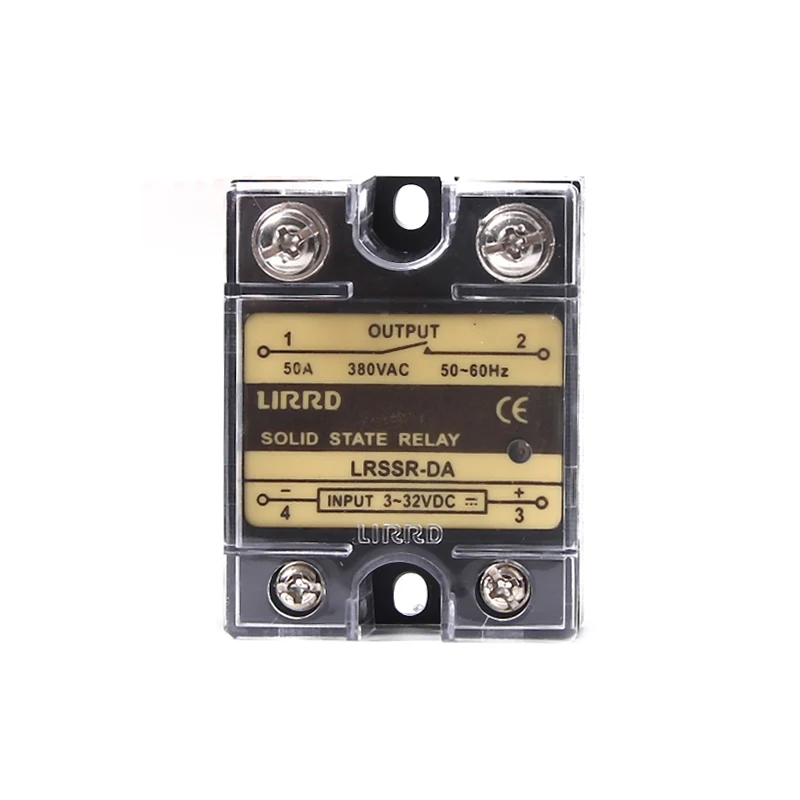 LIRRD Brand Solid State Relay 5A/ 10A/ 20A/ 30A/ 40A/ 60A/ 80A/ 100A