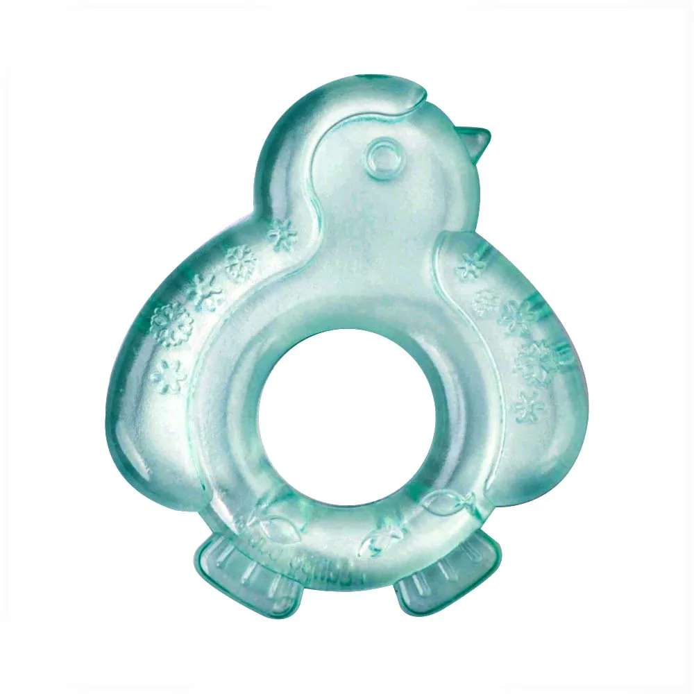 
BPA free EVA plastic water filled cooling teether baby soothing teether freezer safe teethers 