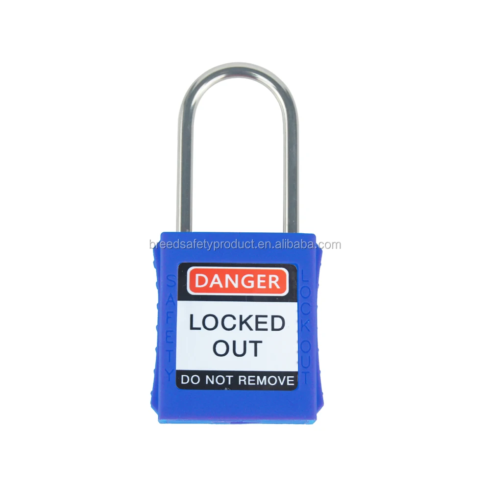 Lockout Safety Padlock LOTO Padlock 4mm SUS Shackle