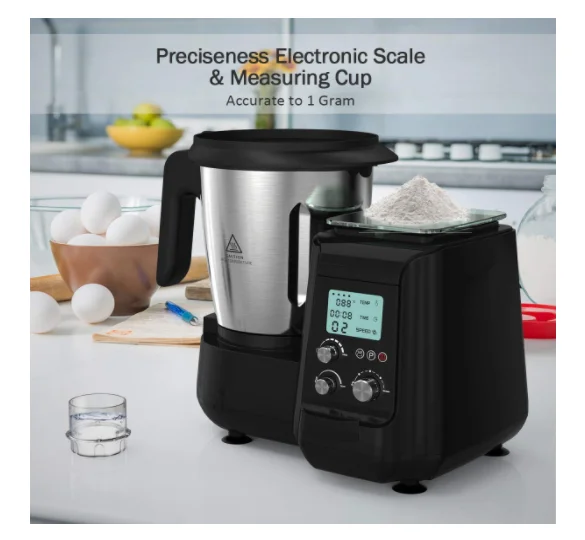 
Modern design all in one cooker and Food Processor with adjustable speed thermomixer 