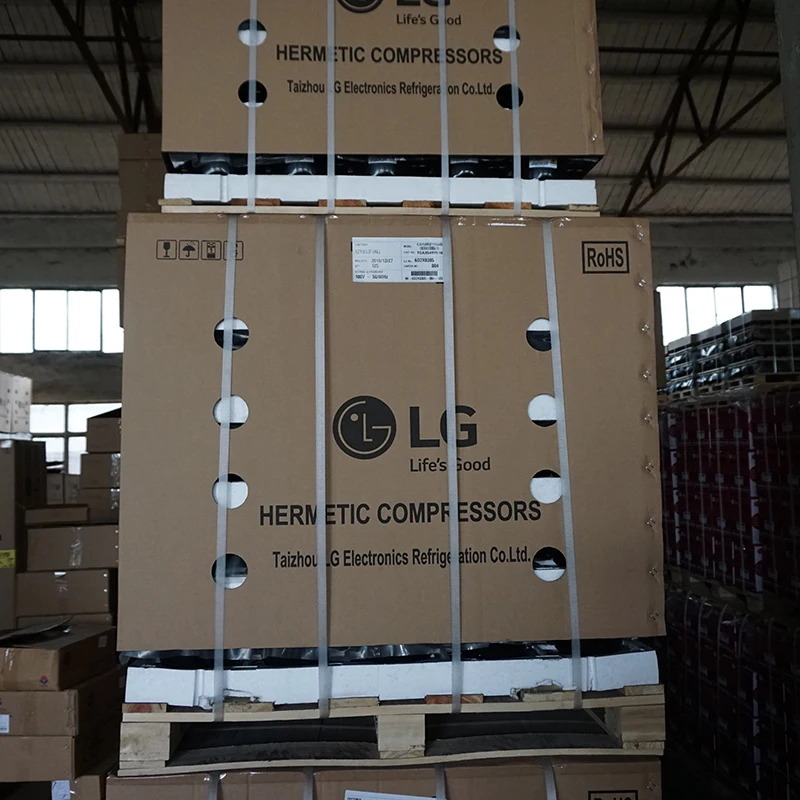 China LG R134A  1/8HP CMA042LHEM refrigerator compressor in stock with Separate Carton Loading