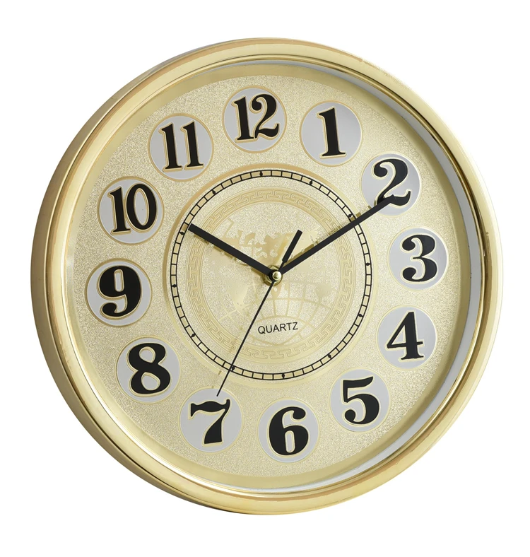 
10 inch Customizable wholesale home decorate Digital Metallic Wall clock 