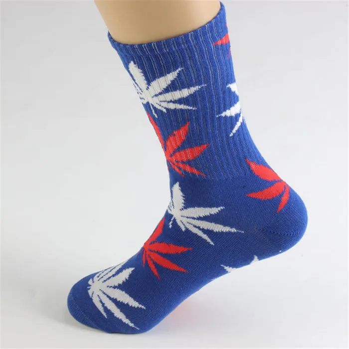 ThatsMINORI Wholesale Maple Leaf Socks Unisex Pirate Cheech&chong Portrait Sock Marijuana Weed Skateboard Hip Hop Weed Socks