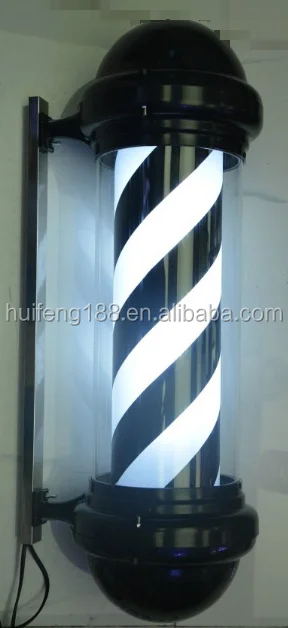 Hot Sale Hair Salon Advertising Lamp Barber Pole