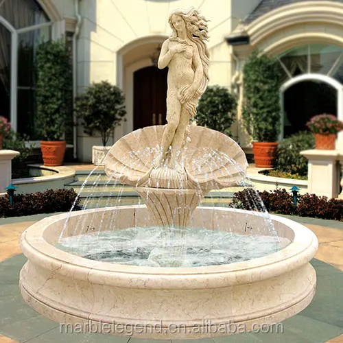 Marble fountain garden statue concepts nude women fountain stone sculpture
