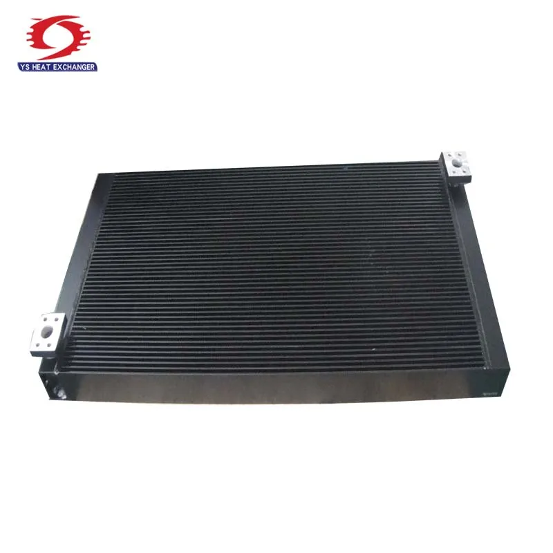 custom made aluminum plate motorcycle oil cooler radiator