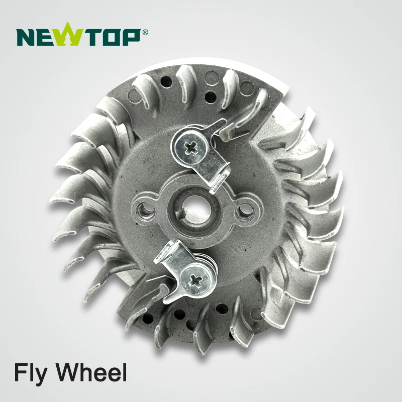 Gasoline Chain Saw Flywheel Petrol chain saw spare parts 4500 5200 5800 chain saw for sale