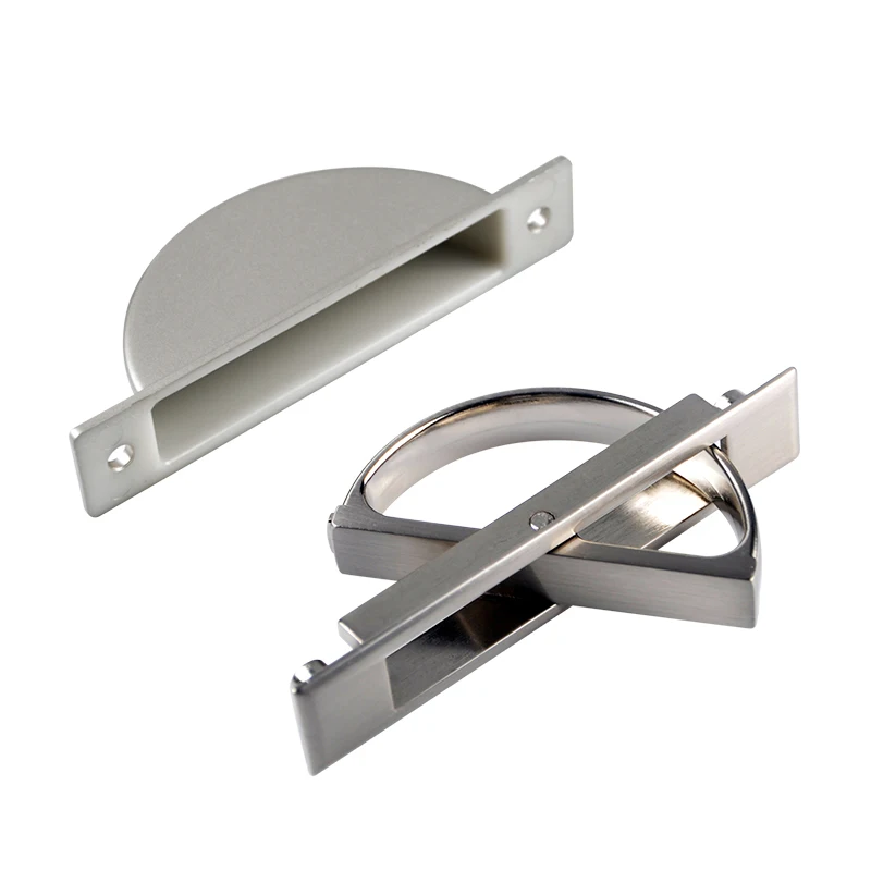 Brass kitchen Cabinet Handle Hardware Furniture Hidden Tatami Handle