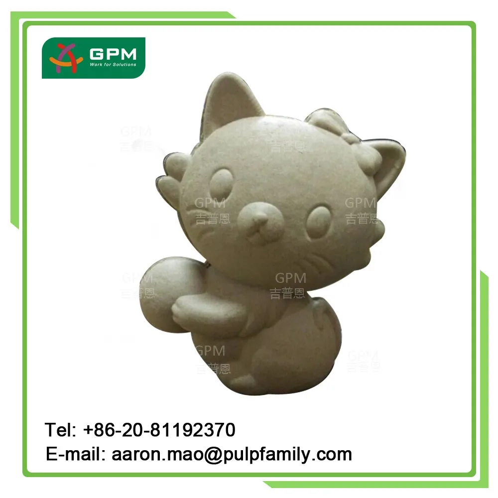 
Recyclable 3d animals paper mache craft 