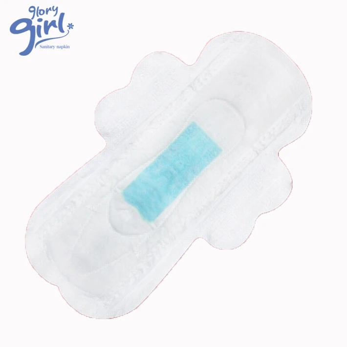 Natural Sanitary Napkin Wholesale Organic Cotton Disposable Sanitary Pads With Negative Ion Strip