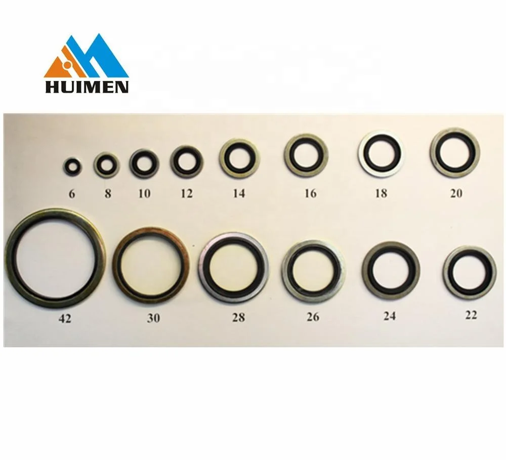 Standard or nonstandard sizes Galvanized Copper Washers metal gaskets dowty seals Bonded Seals