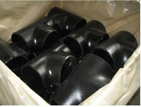 ASTM A234 WPB carbon steel forged split tee