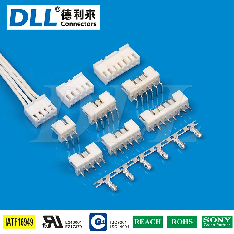 Китай поставщик 2,5 мм 4 pin 5 pin шаг кабель провод разъема: штепсельная розетка