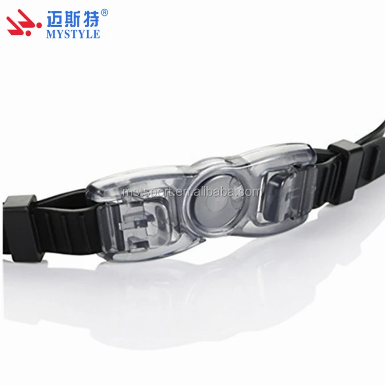 Adult swimming goggles with ear plugs and nose piece mirror swim goggles for swimming training