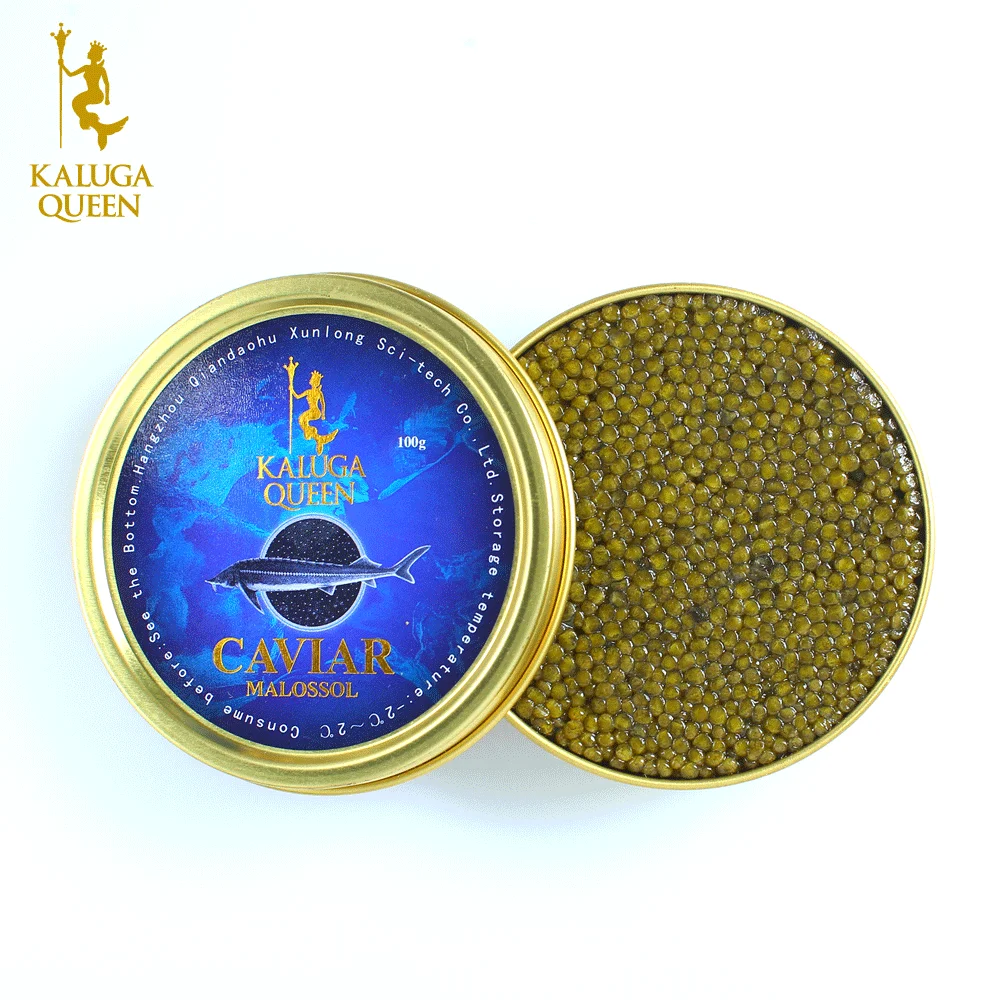 Russian black Sturgeon Caviar Malossal Imperial Royal