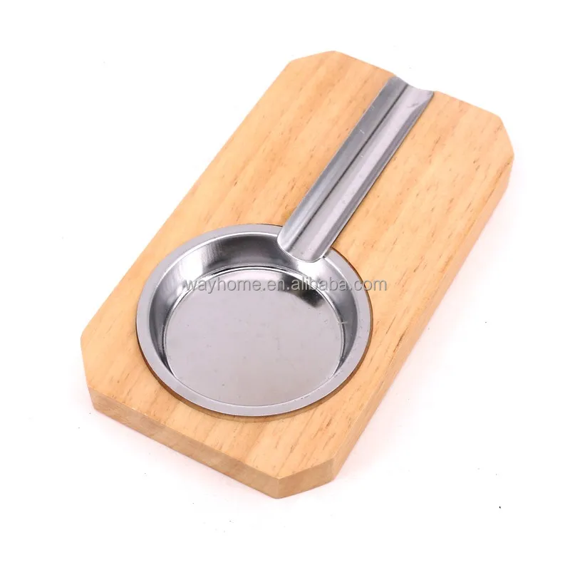 Rectangle Wooden Cigar Ashtray smoking ashtray AC-W002
