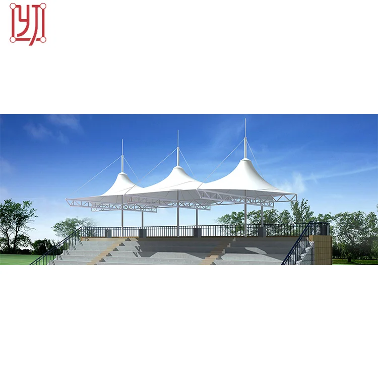  Pvdf ptfe Натяжная ткань тенты