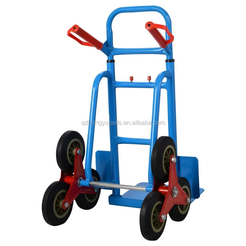 Six Wheel Platform Stair Climbing Hand Trolley