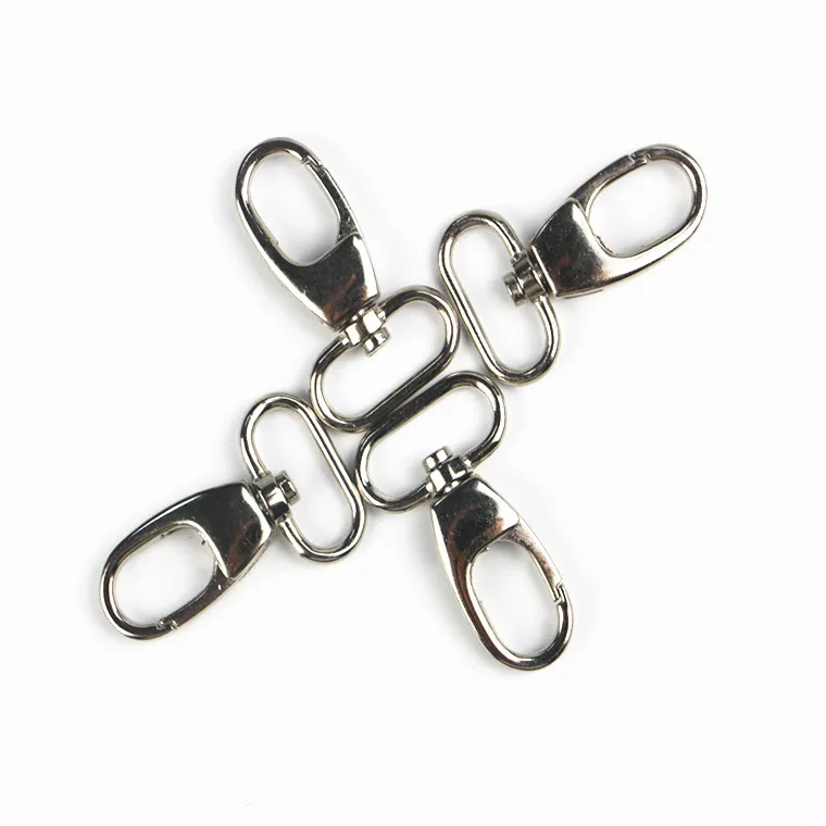 High quality stainless steel spring snap hook clip dog leash swivel metal snap hook for bags JOL-025