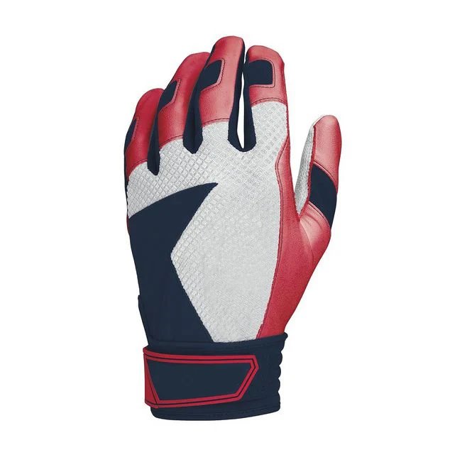 Wholesale Adult Baseball Batting Gloves / Customized sheepskin Leather Baseball Batting Gloves