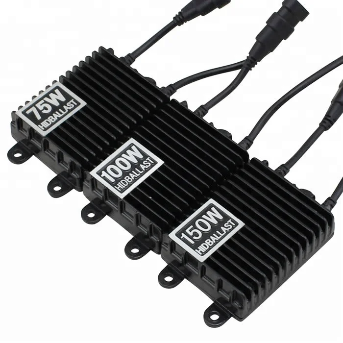 Factory direct AC 12v 75w 100W 150W hid xenon ballast for cars