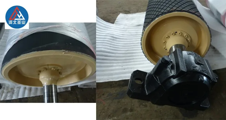 
Fabrication Services flat belt idler pulley for belt conveyor 