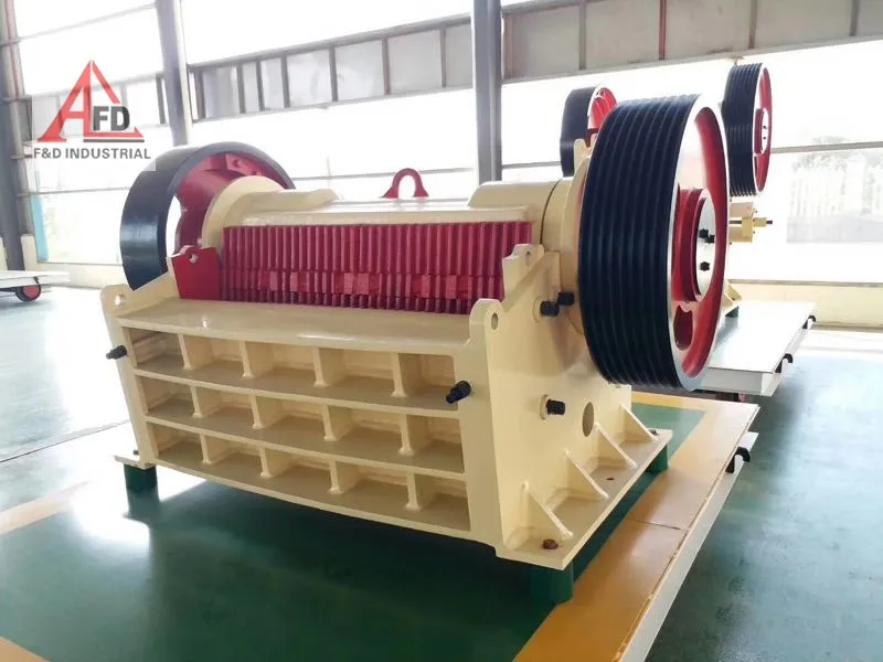 High Hardness Mining Rock Crusher / Double Toggle Jaw Crusher Easy Operated