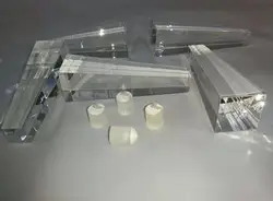 high quality sapphire crystal light guide for 808nm diode laser hair removal handpiece