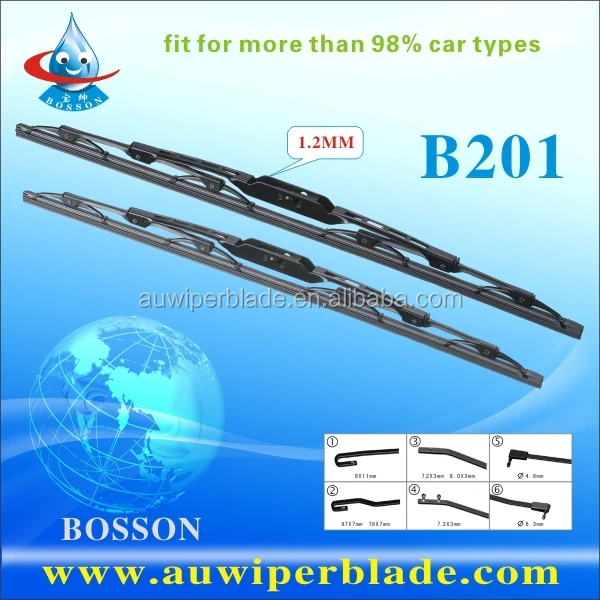 Colored Bosh Aerotwin Napa Raineater Stealth Wiper Blades B202