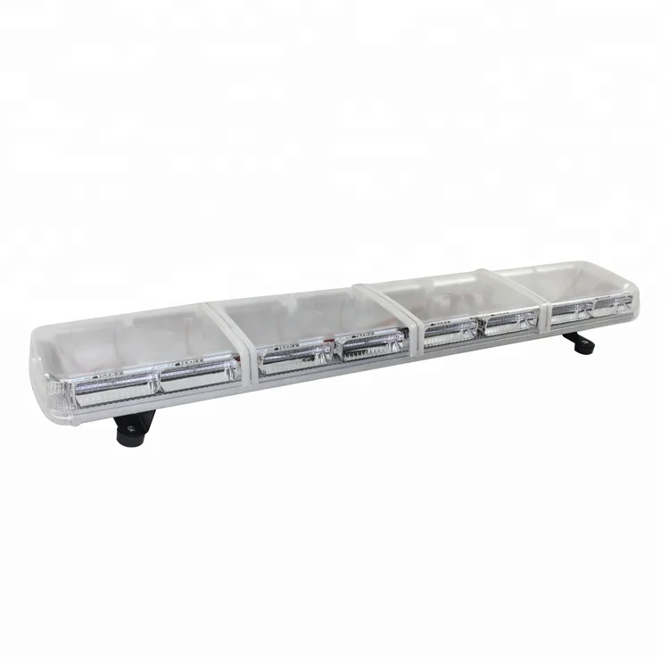 Factory OEM ODM New LED Lens 48In Amber Led Warning Light Bar Emergency Warning Direct Lightbar With Digital Controller