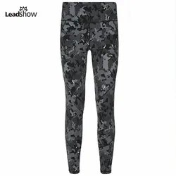 Women 90% Polyester 10% Spandex Camouflage Leggings Yoga Pants Wholesale Yoga Pants