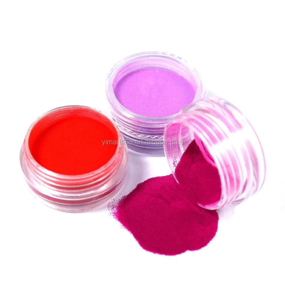 Yimart 12-Color Mirror Nail Art Carving Powder Acrylic Polymer for Gel Nails
