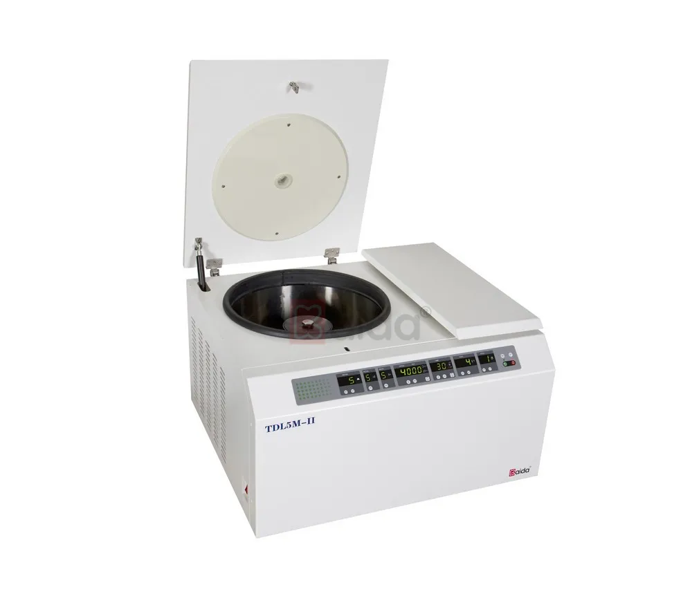 3000ml Table type low speed large capacity refrigerated centrifuge can configured different adapters