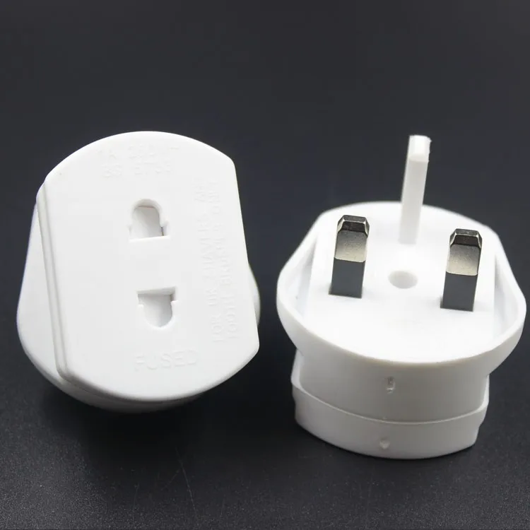 Штепсельная Вилка адаптера предохранителя UK 2 Pin To 3 Pin 1A только для бритвы/зубной щетки