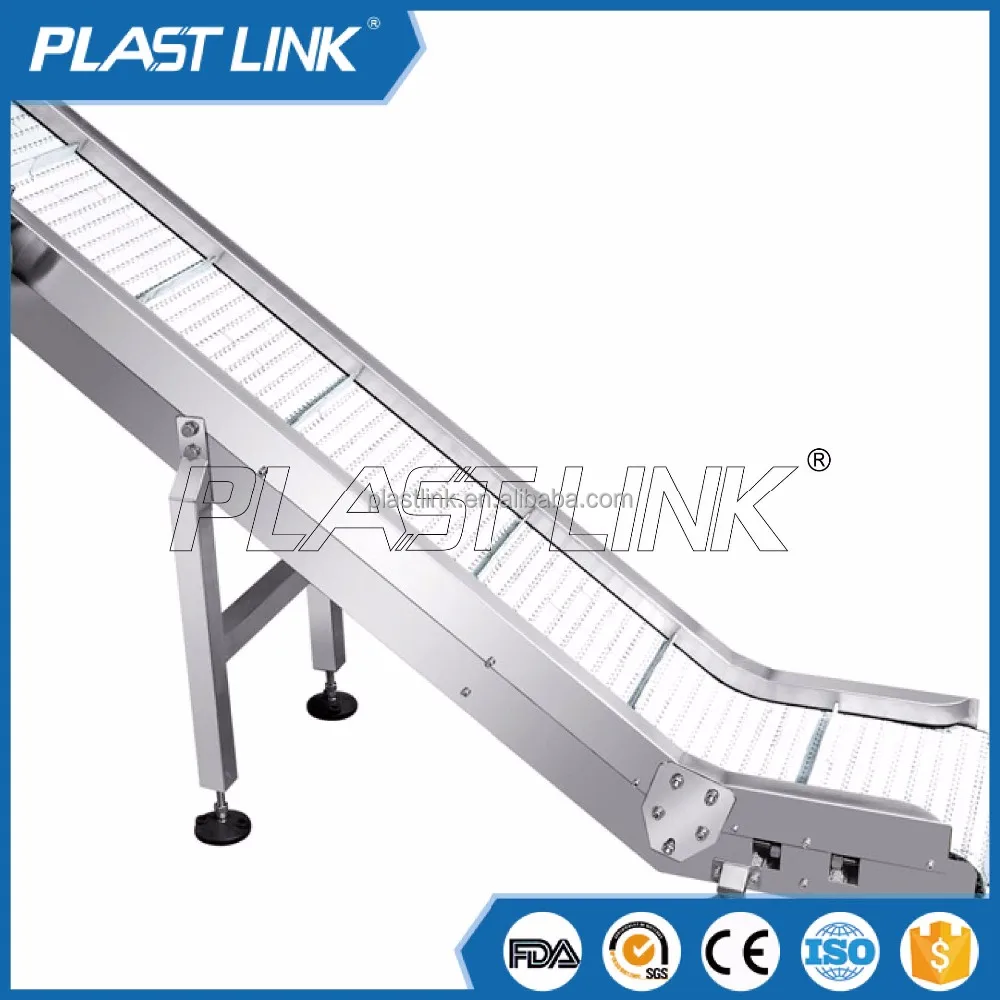 PlastLink Modular Belt Conveyor/Belt Conveyor Design /bottle Modular Belt Conveyor