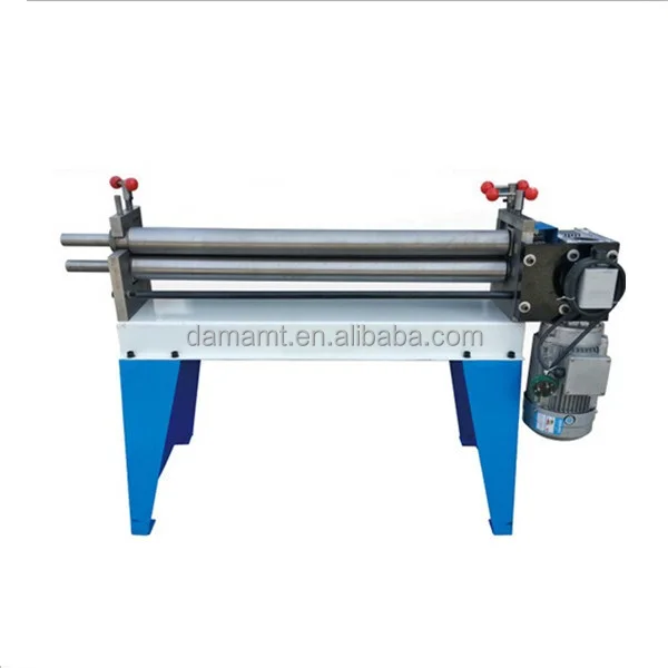 Instock HVAC duct making equipment electric slip roll machine , small rolling machine sheet metal bender