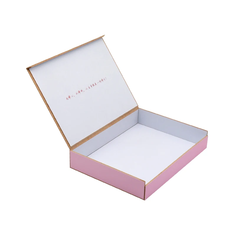 Factory price custom MDF wooden box with logo and size gift box packaging for clothing and cosmetics packing box