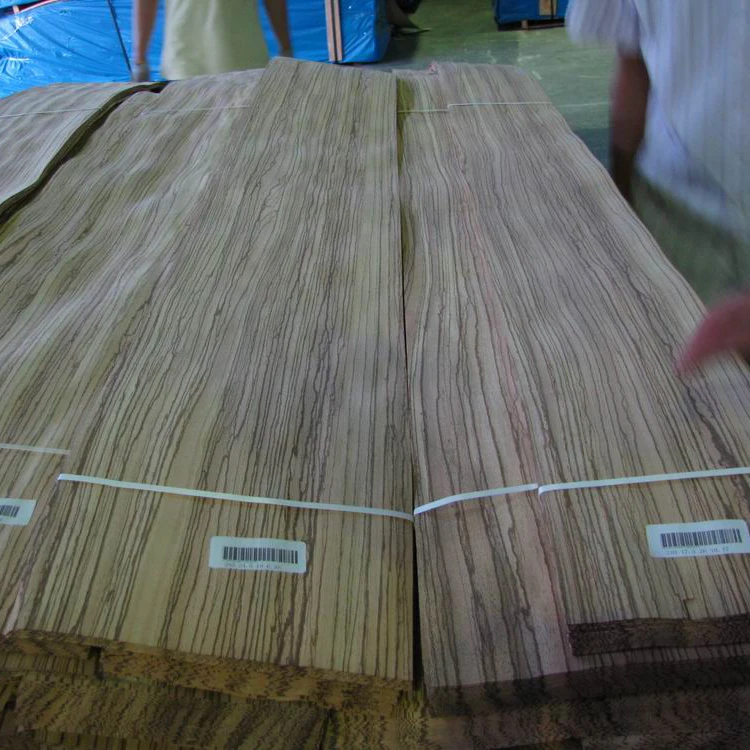 Good Quality Africa Zebrano Panel Zebra Colored Wood Sheet