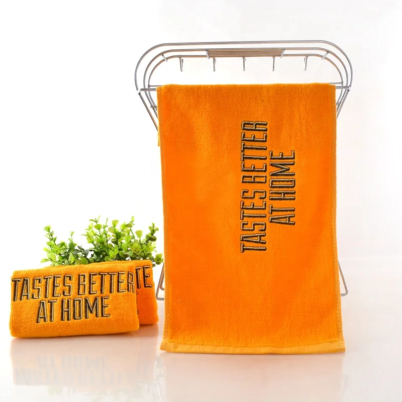 Cheap Custom Personalized 100% Cotton Hand Towel Bath Towels With embroidered Logo