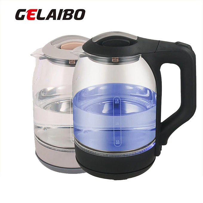 Gelaibo High Quality 1.7L Automatic Electric Glass Samovar