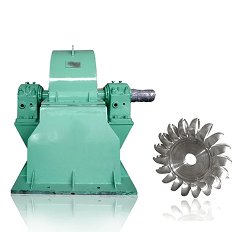 mini hydroelectric pelton turbine and pelton turbine wheel
