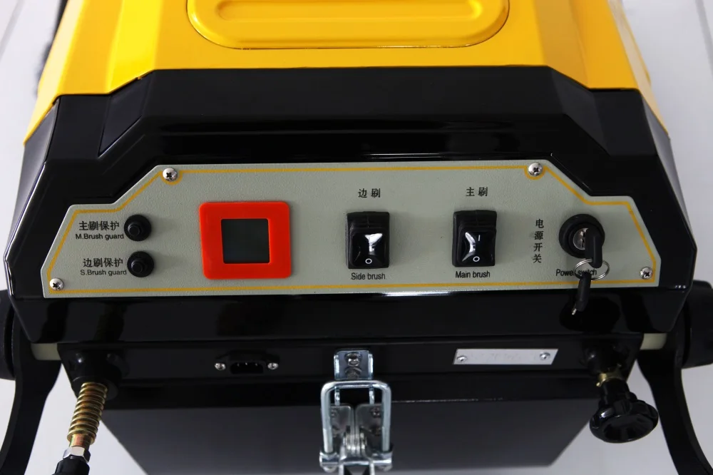 MN-P100A Electric Epoxy Floor Dust Cleaning Sweeper