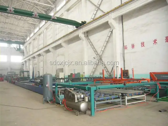MgO fire-resistant wall board making machine