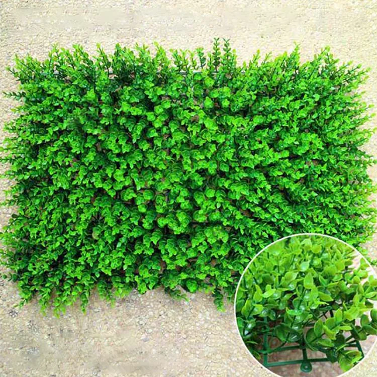 Artificial Plants Wall Boxwood Hedge Grass Mat eucalyptus grass