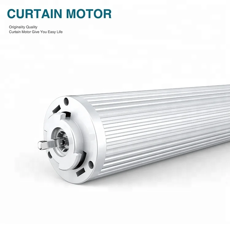 Custom length wifi easy fitting free connection electric automatic curtain rail tracks for window curtain