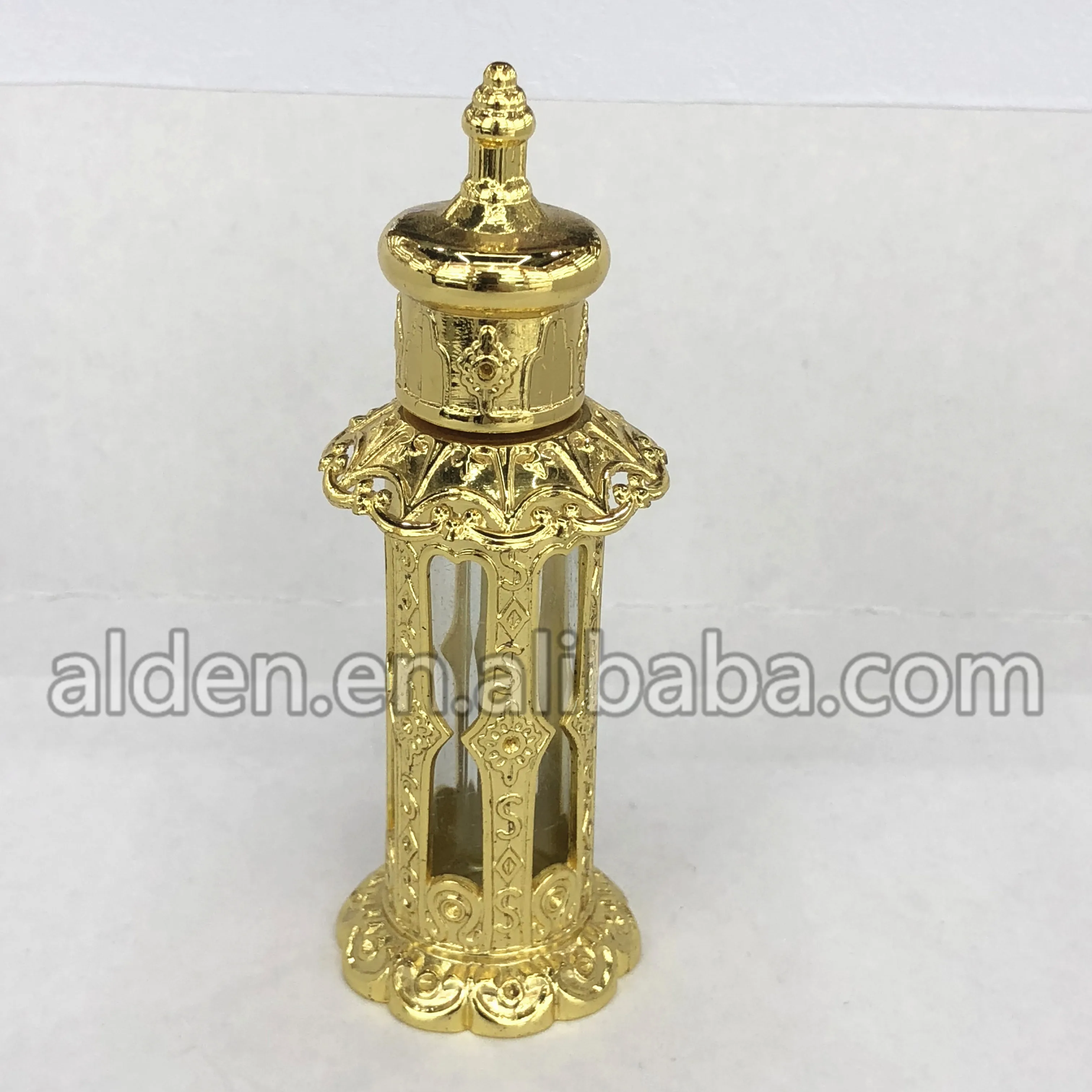 12ml metal arabic perfume bottles dubai attar fragrant genie