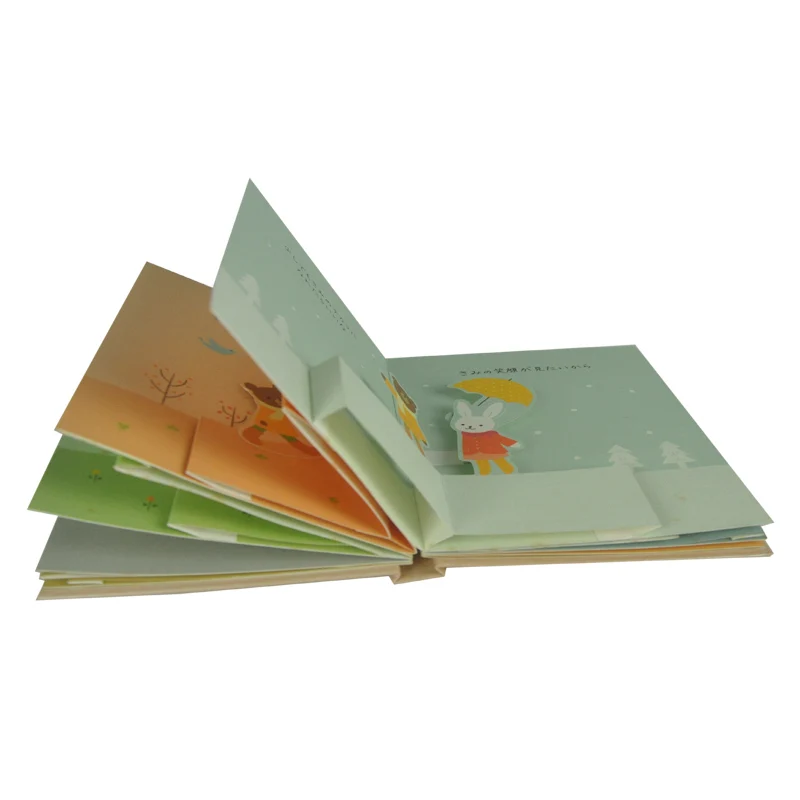 Pop up A5 School Paper Notebook With 3D Pattern