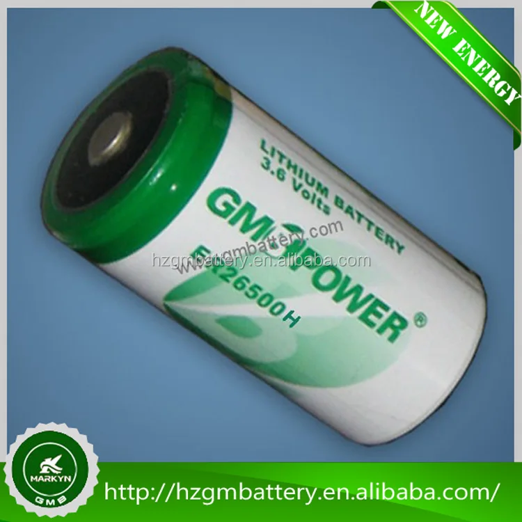 
OEM GMB lisocl2 battery customized good price 3.6v Lithium Primary Battery ER34615M 