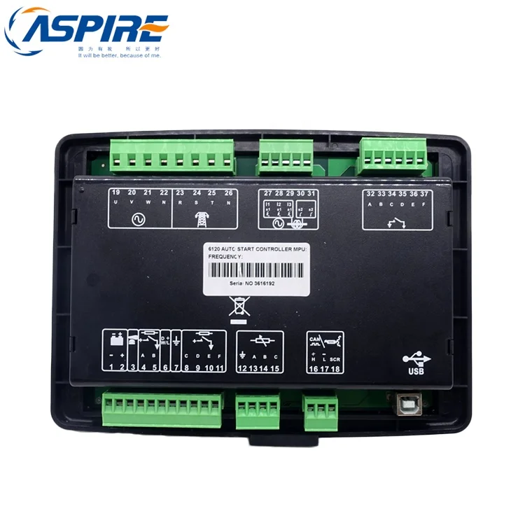 
Genset ATS Controller DSE6120 Electronic Control Panel 6120 